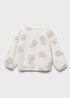 Mango Lion Printed cotton joggers & sweatshirt