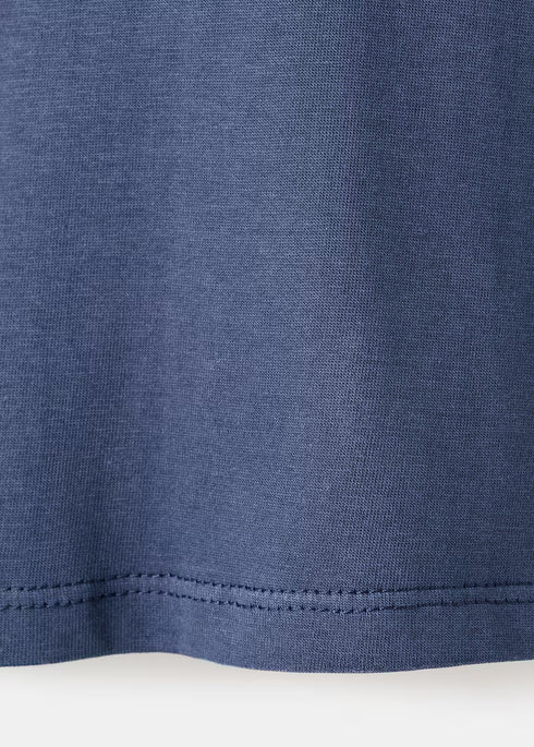 Embroidered printed T-shirt