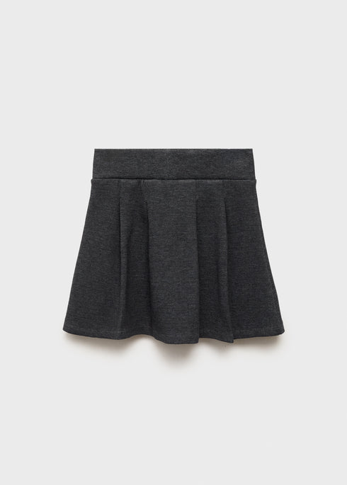 Mango Short cotton skirt