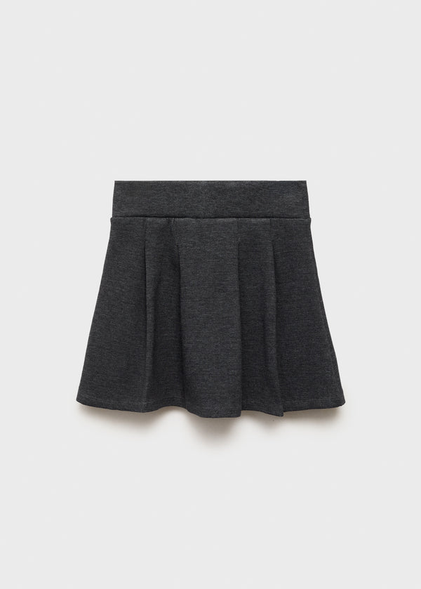 Mango Short cotton skirt