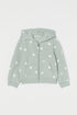 BLUE SEVEN Polka Dot Zipper Sweatpants Set 3 ZTH Cart