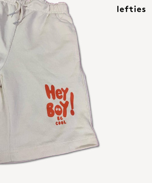 Lefties Cream Shorts