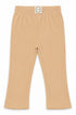 DKNY Jeans Girls Sand Beige Sweatshirt & Trouser Set – 2 Piece Kids Outfit