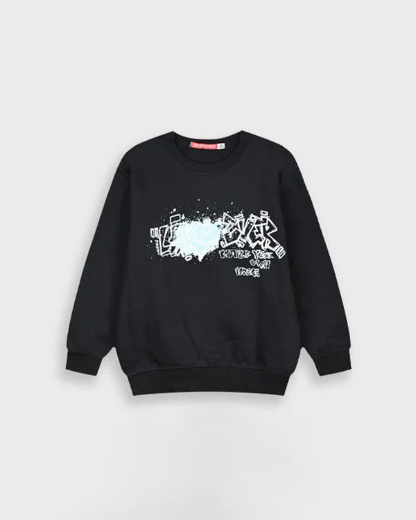 Energiers with print | BLACK sweet shirt