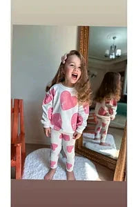 ZARA Joy Girl's Pink Heart White Shirt Only ZTH Cart