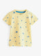 Next Boys Yellow Printed T-Shirt