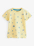 Next Boys Yellow Printed T-Shirt