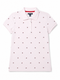 Tommy Hilfiger Kids Pink Printed Polo Shirt
