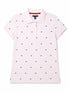 Tommy Hilfiger Kids Pink Printed Polo Shirt