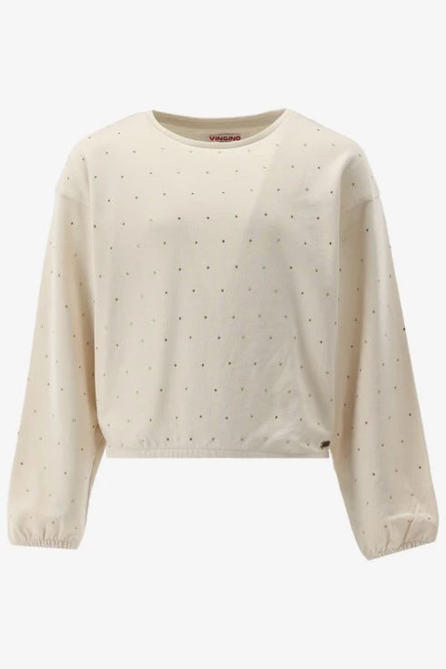 Girls Beige Vingino Sweatshirt