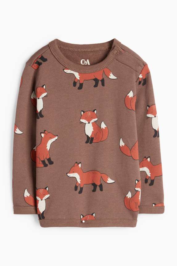 Fox - baby outfit sweetshirt