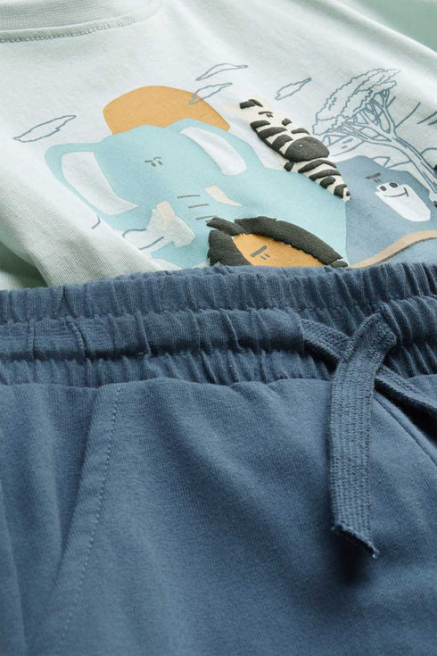 Jungle animals - short sleeve T-shirt