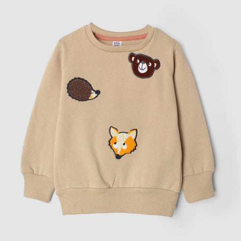 Desire Brown Themed Kids Sweatshirt