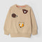 Desire Brown Themed Kids Sweatshirt