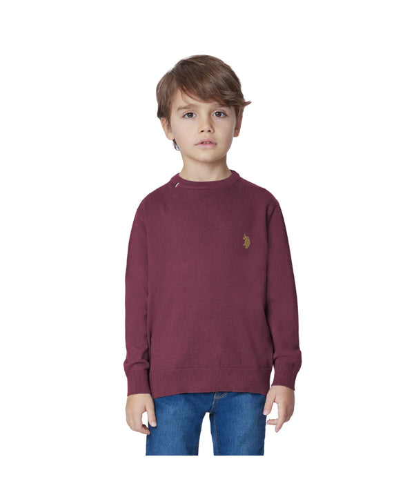 US POLO ASSN BOYS JUMPER SWEATER