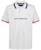 Tommy Hilfiger White Logo Polo Shirt