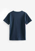 Next ALL OVER SHORT SLEEVE STANDARD - Print T-shirt - navy skateboard