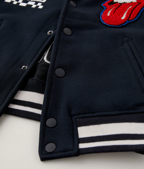 Letterman Black Varsity Jacket