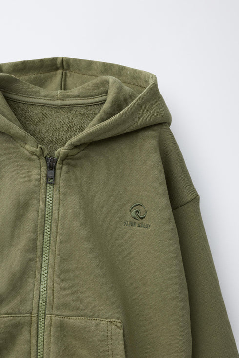 SWEATSHIRT WITH EMBROIDERED LOGO