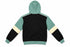 Minoti Boys Champion Colour Block Hoodie & Joggers Tracksuit Set – Mint Green & Black