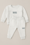 DKNY Kids Winter Sweatshirt & Trouser Set | Comfortable Baby Boys & Girls Tracksuit