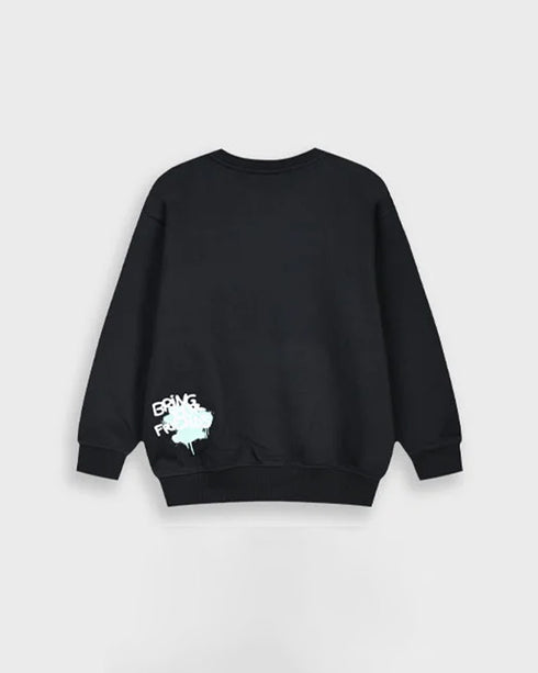 Energiers with print | BLACK sweet shirt