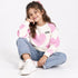 ZARA Girls Pink Heart Print Sweatshirt