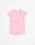 Baby Organic Cotton Zip Romper - Floral