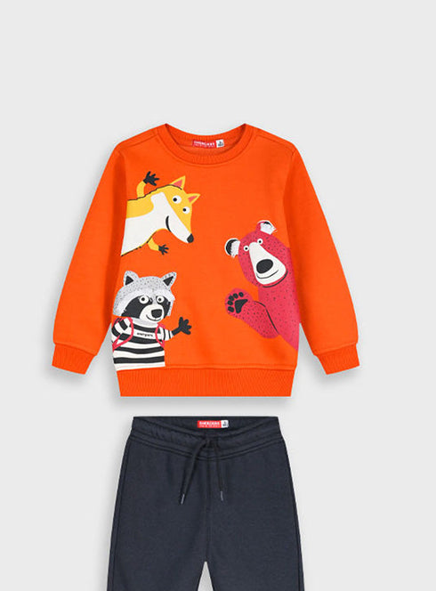 ENERGIERS TRACKSUIT BOY BEBE CHARCOAL (#12-125171-0-002)