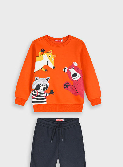 ENERGIERS TRACKSUIT BOY BEBE CHARCOAL (#12-125171-0-002)