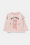 Girls Ballerina Tops-Pink