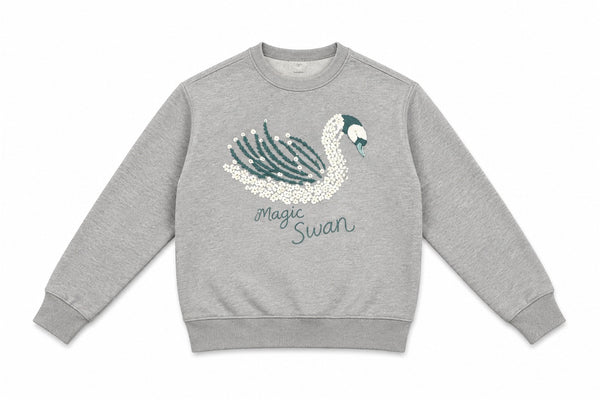 Cozy sweatshirt with sequin