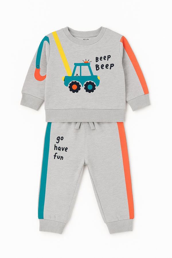 Kids Winter Suit Online Shopping in Pakistan | Warm Sweatshirt & Trouser Set