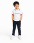 Tommy Hilfiger White Logo Polo Shirt