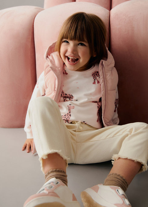 Zara Giraffe Printed Cotton Sweatshirt ZTH Cart