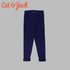 FLEECE WARM LEGGING TROUSER FOR GIRLS DARK BLUE