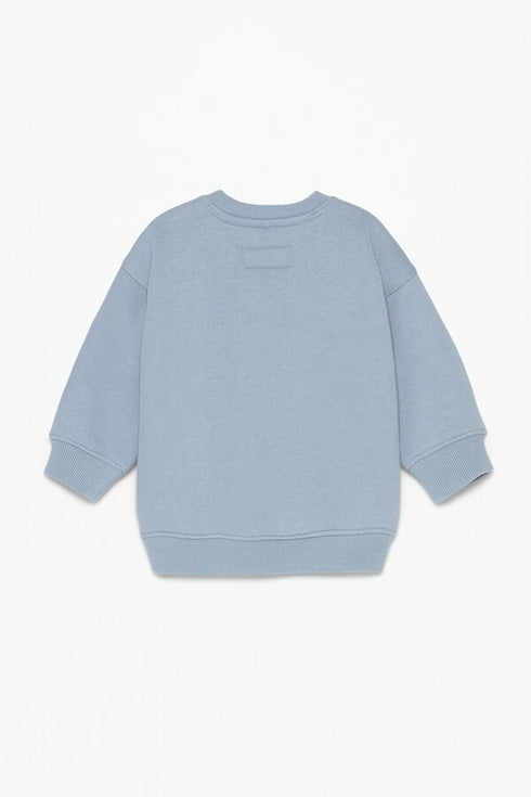 LEFTIES Printed sweatshirt and plush pants set