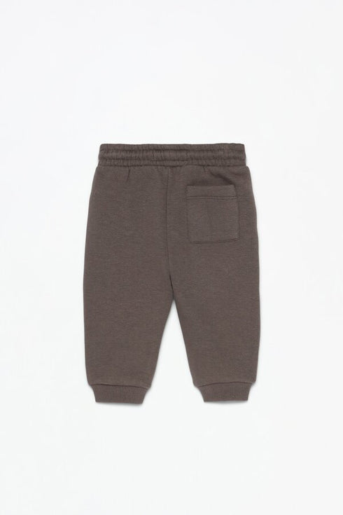 LEFTIES Printed sweatshirt and plush pants set