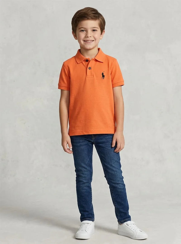 Polo Ralph Lauren Boys T-Shirt Orange