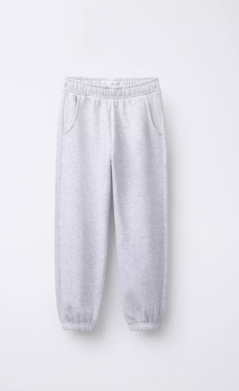 Girls Basic Cotton Joggers – Soft & Stretchable Everyday Pants for Kids | Comfortable Trouser for Girls