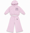 DKNY Jeans Girls Light Dusty Pink Sweatshirt & Trouser Set – 2 Piece Kids Outfit