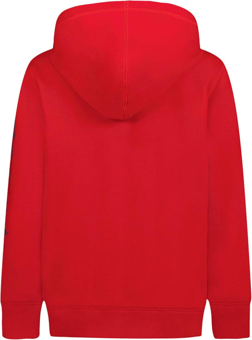 Tommy Hilfiger boys Long Sleeve Fleece Full Zip Hoodie With Front Pockets