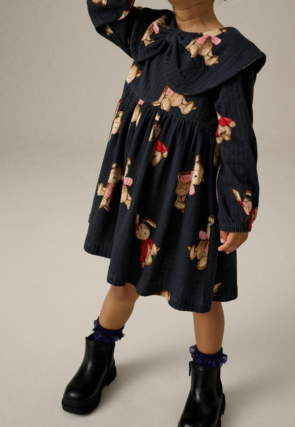Next
Pre-owned
LONG SLEEVE COLLARED - REGULAR FIT - Day dress - navy bear