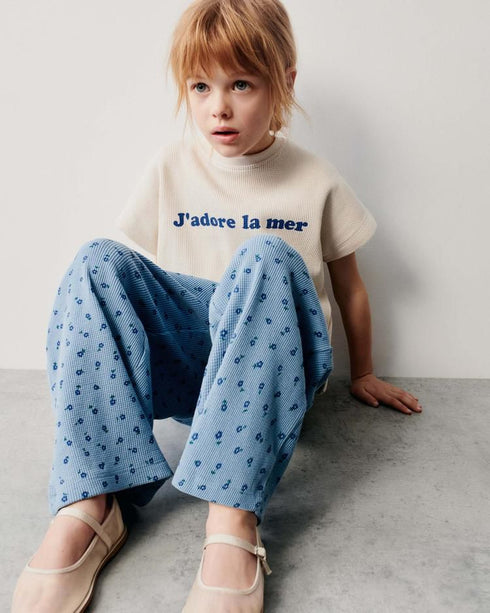 ZARA Girls' Waffle Set