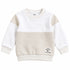C&A Kids Colorblock Crew Neck Sweatshirt – White & Beige