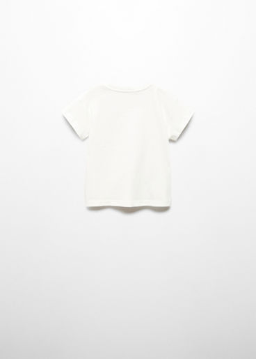 Printed cotton-blend T-shirt