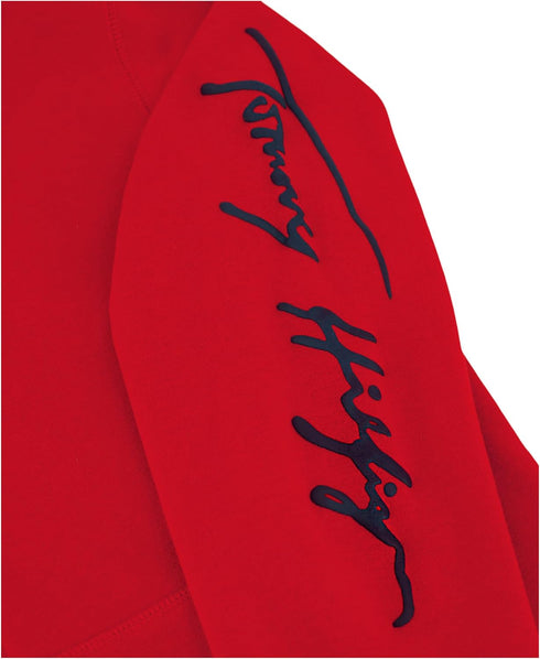 Tommy Hilfiger boys Long Sleeve Fleece Full Zip Hoodie With Front Pockets