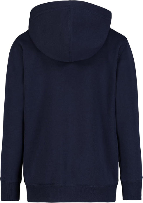 Tommy Hilfiger boys Long Sleeve Fleece Full Zip Hoodie With Front Pockets