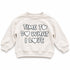 Zara Girls “Time To Do What I Love” Printed Sweatshirt