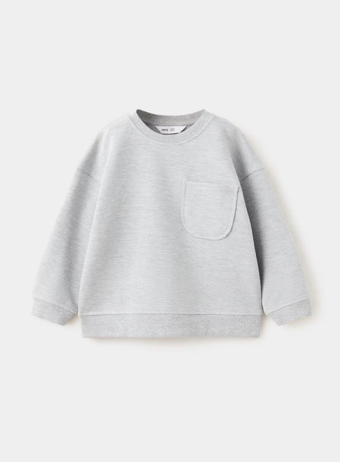 OVERSIZED SWEATSHIRT WITH POCKET